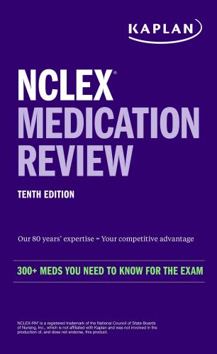 9781506289939 Nclex Medication Review