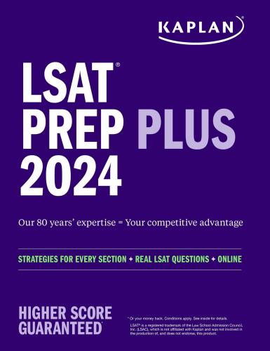 9781506290973 Lsat Prep Plus 2024: Strategies For Every Section & Real...
