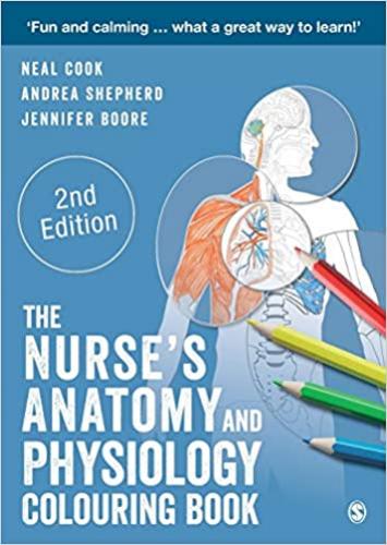 9781529732115 Nurse's Anatomy & Physiology Colouring Book