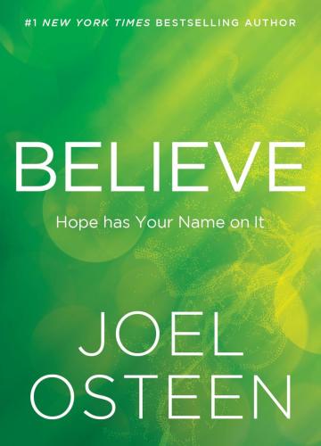 9781546005377 Believe: Hope Has Your Name On It