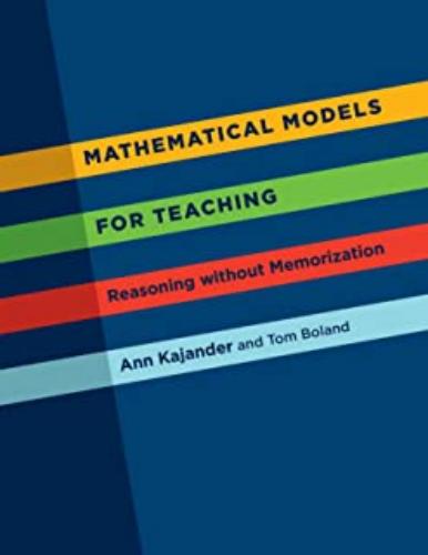 9781551305561 Mathematical Models For Teaching