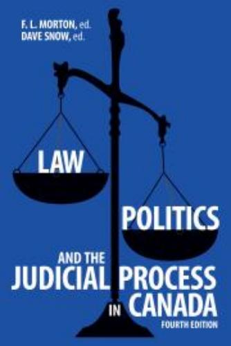 9781552389904 Law, Politics, & The Judicial Process In Canada