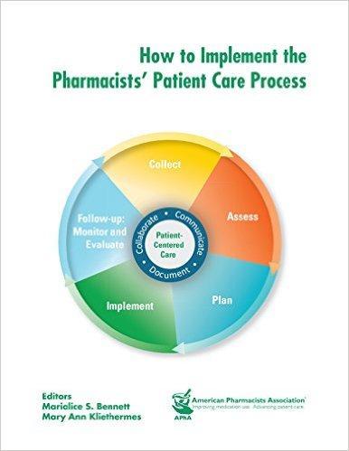 9781582122564 How To Implement The Pharmacists' Patient Care Process