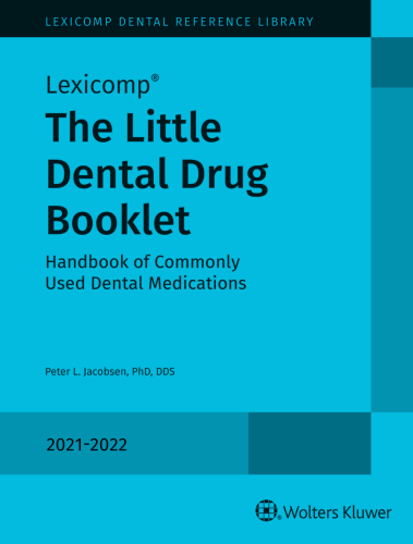 9781591953869 Little Dental Drug Booklet 2022