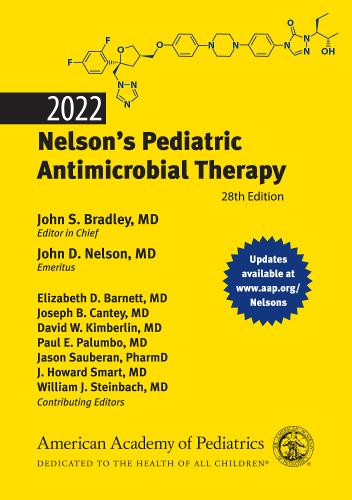 9781610025645 2022 Nelson's Pediatric Antimicrobial Therapy