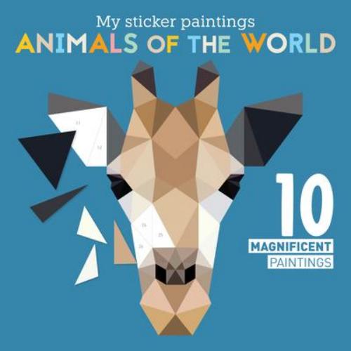 9781641241847 My Sticker Paintings Animals Of The World