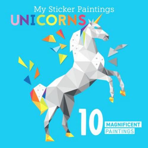 9781641241885 My Sticker Paintings Unicorns