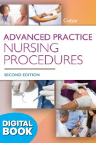 9781719642392 Advanced Practice Nursing Procedures Etext