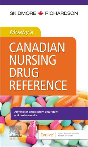 9781771720885 Mosby's Canadian Nursing Drug Reference