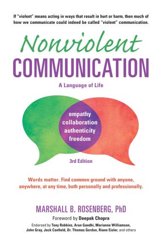 9781892005281 Nonviolent Communication: A Language Of Life