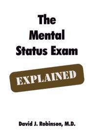 9781894328319 Mental Status Exam Explained