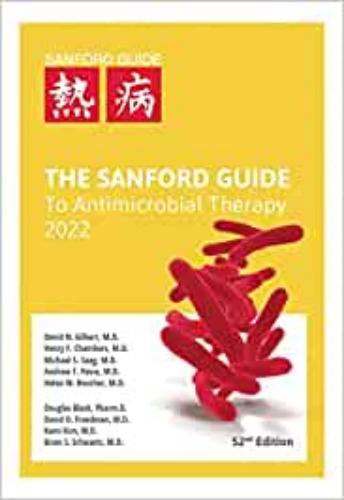 9781944272197 Sanford Guide To Antimicrobial Therapy 2022 (Pocket-Size)