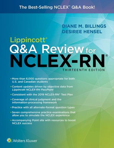 9781975104665 Lippincott Q & A Review For Nclex-Rn