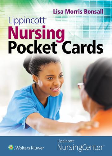 9781975114541 Lippincott Nursing Pocket Cards