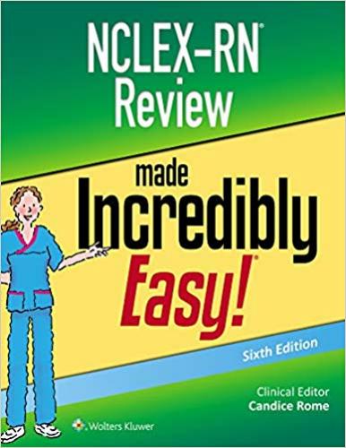 9781975116903 Nclex-Rn Review Made Incredibly Easy