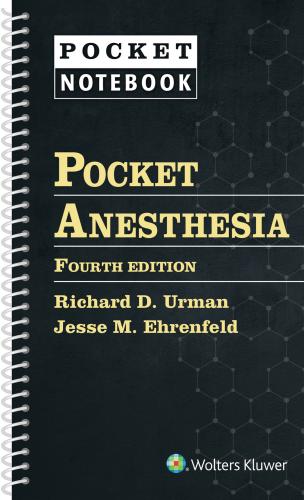 9781975136796 Pocket Anesthesia