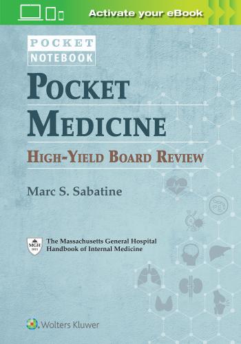 9781975142438 Pocket Medicine High-Yield Board Review