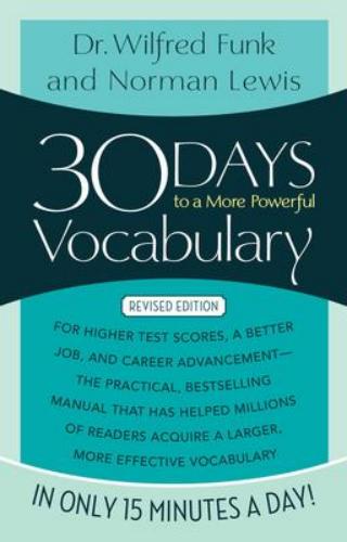 9781982194710 30 Days To A More Powerful Vocabulary