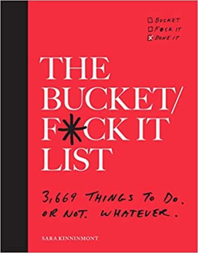 9781984823380 Bucket/F*Ck It List: 3,669 Things To Do. Or Not. Whatever.
