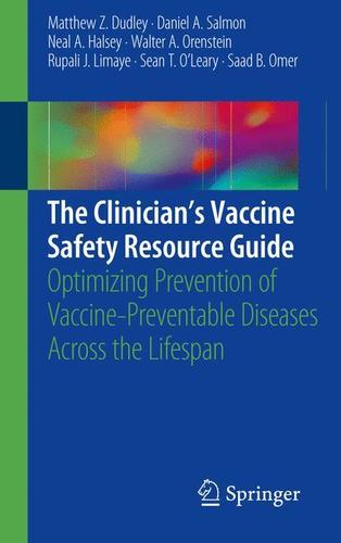 9783319946931 Clinician's Vaccine Safety Resource Guide: Optimizing...