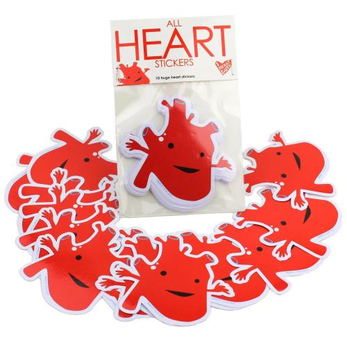 9788765134536 Heart Sticker