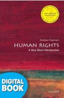 Human Rights: A Very Short Intro.... Etext (365 Days Access)