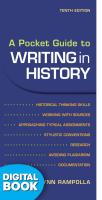 Pocket Guide To Writing In History Etext - 180 Days Access