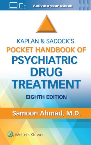 9781975168995 Kaplan & Sadock's Pocket Handbook Of Psychiatric Drug...