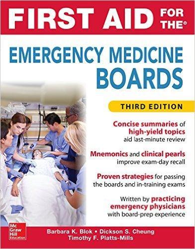 9780071849135 First Aid For The Emergency Medicine Boards