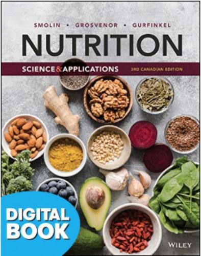 Nutrition: Science & Applications eText (150 Day Access) No WileyPLUS