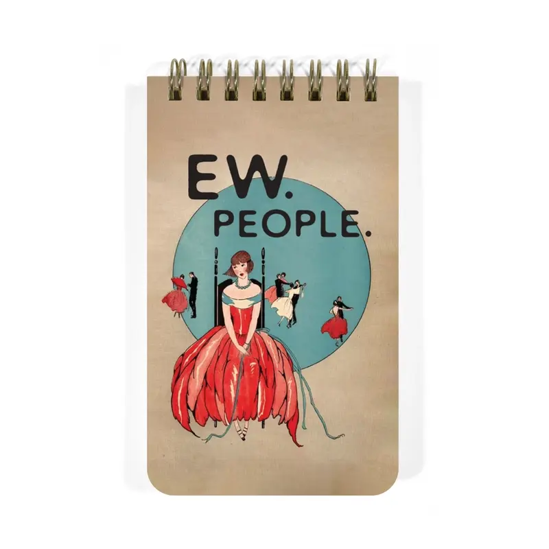3" X 5" Spiral Notebook, Ew People