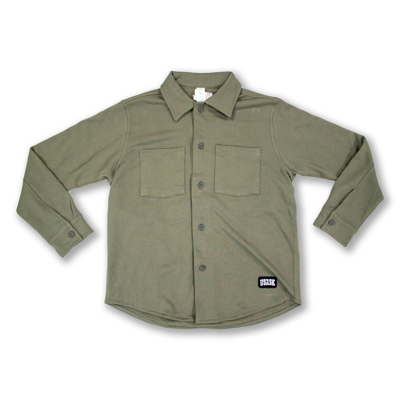 Jerico Unisex Fleece Overshirt, Usask