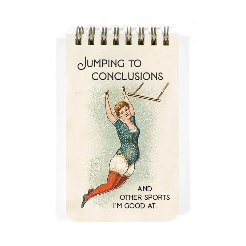 3" X 5" Spiral Notebook, Jumping To Conclusions