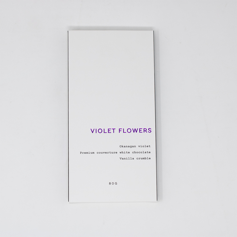 Karat Chocolate, Violet Flowers