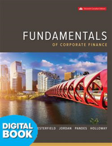 9781265033972 Fundamentals Of Corporate Finance Etext (180 Day Access)