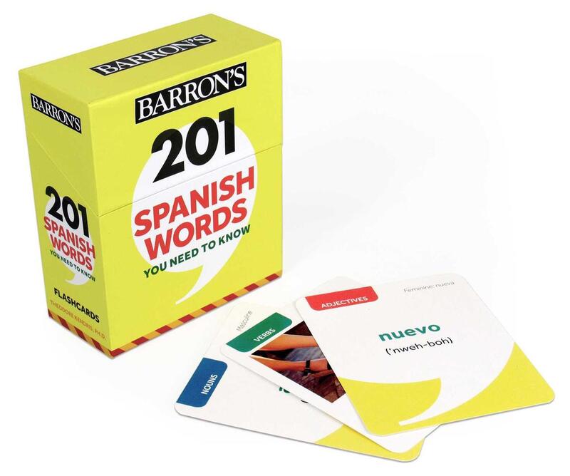 201 Spanish Words You Need To Know (Flashcards)