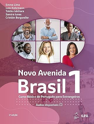9788521637608 Novo Avenida Brasil 1: Curso Basico Portugues Para Estrangeiros