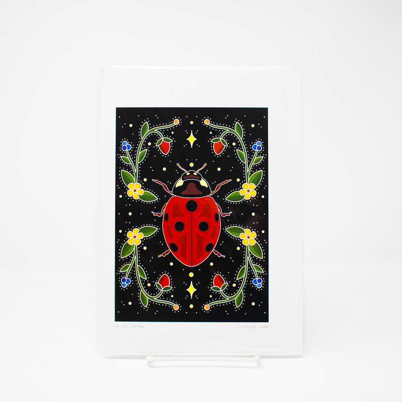 Greeting Card, In The Garden