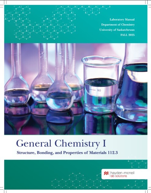 Chem 112 Lab Manual (2025-2026) General Chemistry I: Structure, Bonding, & Property Of Materials