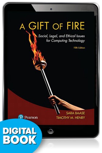 9780137501946 Gift Of Fire eText + Learning Platform (180 Days Access)