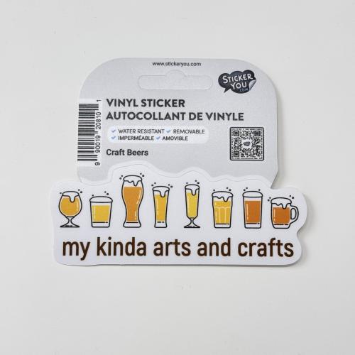 990019208217 Sticker, Craft Beers