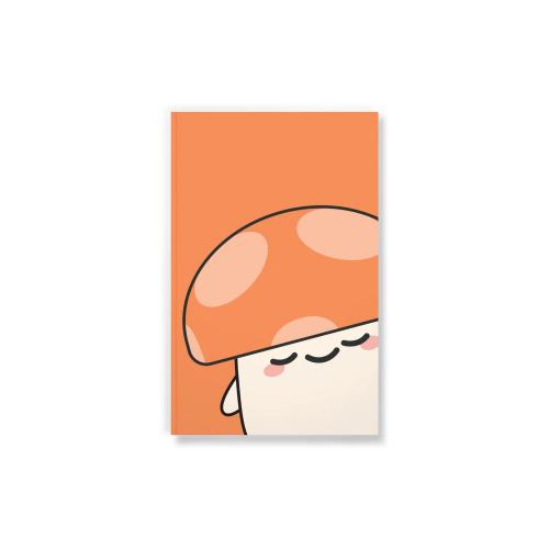 81013519295 Layflat Notebook, Kai Mushroom