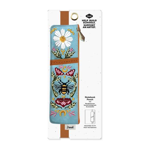 81013519257 Notebook Pouch, Honeybee Tea