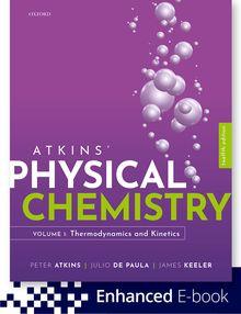 9780198851301 Atkins Physical Chemistry Vol 1
