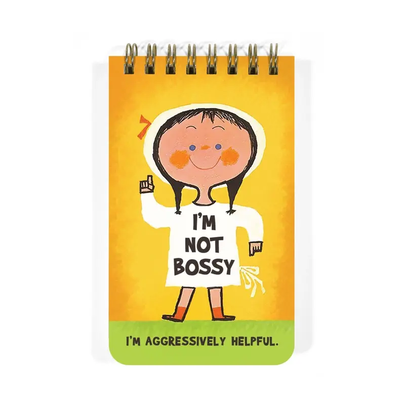 3" X 5" Spiral Notebook, I'm Not Bossy
