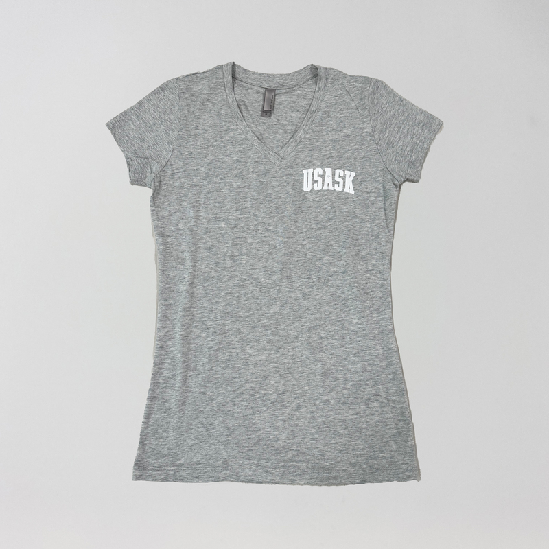 T-Shirt Women's Sporty V,  Usask Eh*