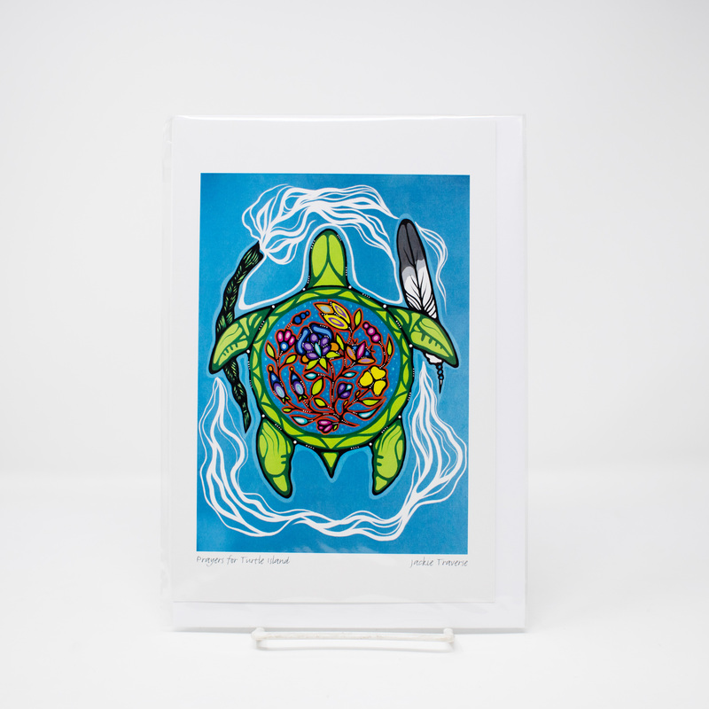 Greeting Card, Prayers For Turtle Island