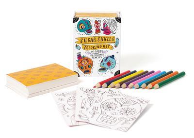 9780762460793 Sugar Skulls Coloring Kit