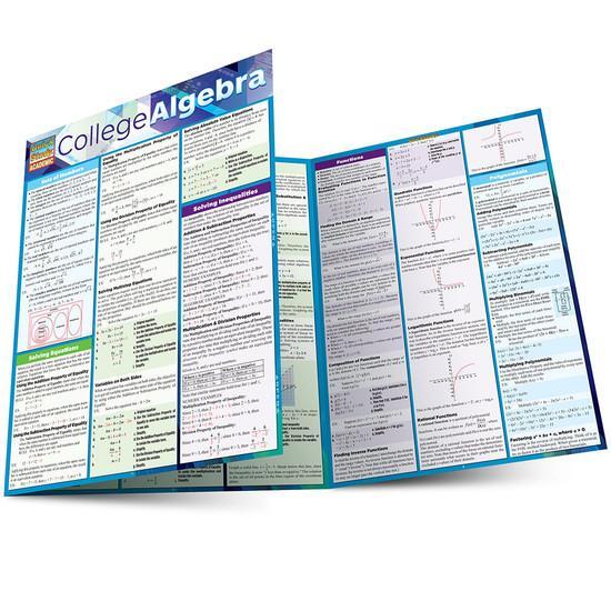 College Algebra Quickstudy (Final Sale)