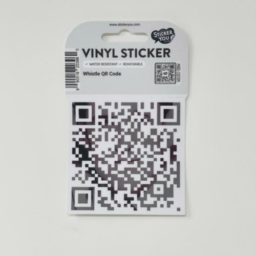 990019203960 Sticker,Whistle Qr Code